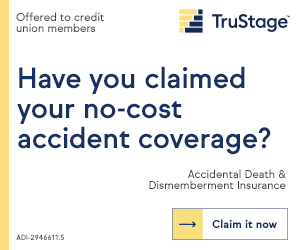 TruStage Accidental Death and Dismemberment Insurance offer
