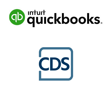 QuickBooks logo with CDS logo